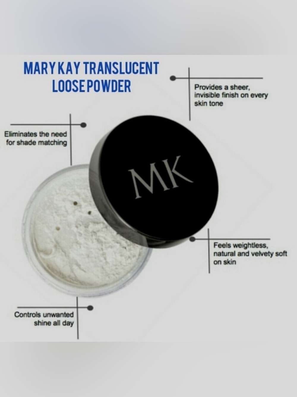 Mary Kay translucent Loose Powder.